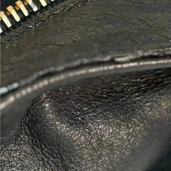 Alexander McOueen black leather satchel handbag - Picture 10 of 13